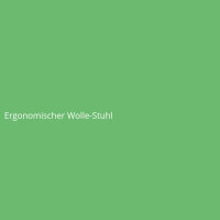 Ergonomischer Wolle-Stuhl