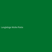 Langlebige Wolle-Platte