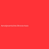Aerodynamisches Bronze-Auto