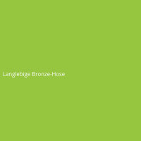 Langlebige Bronze-Hose