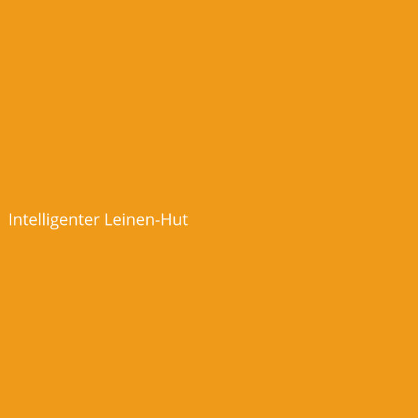 Intelligenter Leinen-Hut